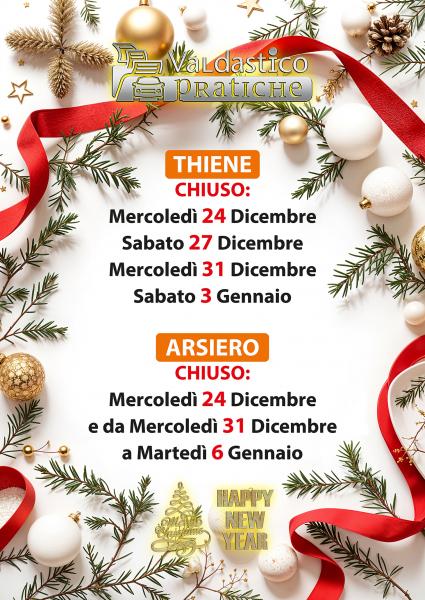 Auguri di Buone Feste 2025